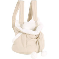 Produktbild von Flamingo Hundetragetasche Cuddi Mini Beige wasserabweisend aus Polyester für Welpen