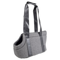 Produktbild von Flamingo Hundetragetasche Danra Transportbox Grau aus Polyester