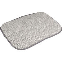 Produktbild von Flamingo Hundetragetasche Esmee Mini Transportbox Grau Stoff 52x25x26 cm
