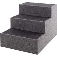 Produktbild von Flamingo Hundetreppe Velta M Grau aus Holz 45x63x40cm