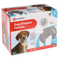 Produktbild von Flamingo Hundewindeln Dipy aus Nylon Größe S für Welpen und kleine Hunde
