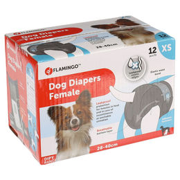Produktbild von Flamingo Hundewindeln Dipy Mini aus Nylon Größe XS