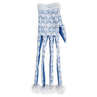 Produktbild von Flamingo Ice Handschuh Katzenspielzeug aus Stoff mit Katzenminze und Rassel in Blau