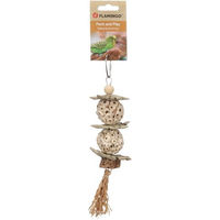 Produktbild von Flamingo Intelligenzspielzeug Cas aus Holz für Sittiche und Papageien Braun