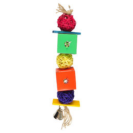 Produktbild von Flamingo Intelligenzspielzeug Papagei Kubus aus Papier 36 cm