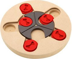 Produktbild von FLAMINGO Interaktiv-Spielzeug Athena Intelligenzspielzeug aus Holz braun Durchmesser 25 cm