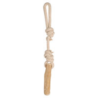 Produktbild von Flamingo Java Stock Holz Zerrseil Naturspielzeug Braun Größe M