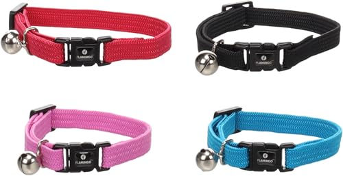 Flamingo Katze Halsband Libero für Kätzchen 10mm Breite 15-22cm – Bild 1 von 7