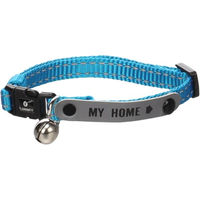 Produktbild von Flamingo Katzen Halsband Jaggo Blau 10mm 20-34cm