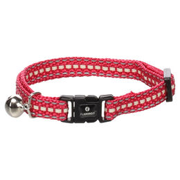 Flamingo Katzen Halsband Jinxy Korallenrot 10mm 20-34cm – Bild 1 von 5