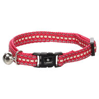 Produktbild von Flamingo Katzen Halsband Jinxy Korallenrot 10mm 20-34cm