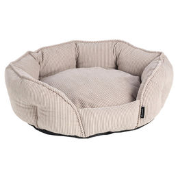 Flamingo Katzenbett Minoe achteckig beige 50 x 45 x 17 cm aus Polyester – Bild 1 von 1