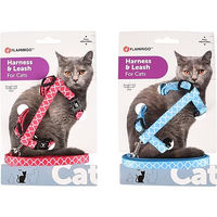 Produktbild von Flamingo Katzengeschirr mit Leine Amsi verstellbar für erwachsene Katzen