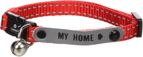 Flamingo Katzenhalsband Jaggo Rot 10mm 20-34cm – Bild 1 von 6