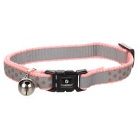 Produktbild von Flamingo Katzenhalsband Minx Lachsrosa 10mm 20-34cm