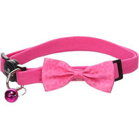 Produktbild von Flamingo Katzenhalsband mit Schleife Castor Rosa 20-35cm