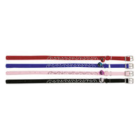 Produktbild von Flamingo Katzenhalsband Samt Diamond Wave