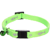 Produktbild von Flamingo Katzenhalsband Ziggi neongrün