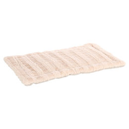 Produktbild von Flamingo Katzenkissen Verona rechteckig flach beige aus Plüsch 70 x 41,5 x 2 cm