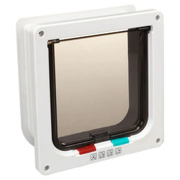 Flamingo Katzenklappe und Tunnel 4-Wege Badi weiß aus Kunststoff für alle Altersstufen – Bild 1 von 1