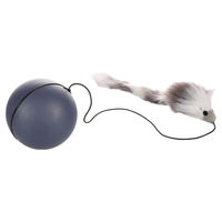 Produktbild von Flamingo Katzenspielzeug Boula Maus elektrisch grau aus Kunststoff - 1 Stk.