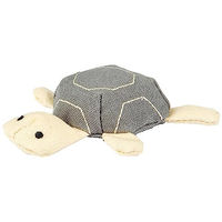 Produktbild von Flamingo Katzenspielzeug Catnip Schildkröte aus Stoff Grau Braun 11cm