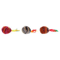 Produktbild von Flamingo Katzenspielzeug Elaine oval mit Katzenminze aus Stoff in Bunt