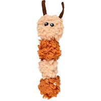 Produktbild von Flamingo Katzenspielzeug Fieber Raupe aus Polyester 13 cm bunt