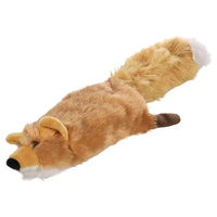 Produktbild von Flamingo Katzenspielzeug Flapso Elektronisches Eichhörnchen aus Plüsch in Braun oder Grau 35cm