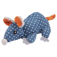 Produktbild von Flamingo Katzenspielzeug Floera Maus aus Stoff in Blau Größe L