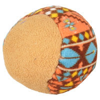 Produktbild von Flamingo Katzenspielzeug Indy Ball aus Plüsch mit Catnip in Bunt 8 cm