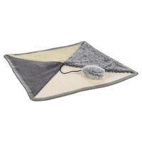 Produktbild von Flamingo Katzenspielzeug Jagre Spielmatte Gelb mit Knistergeräusch und Sisal 35x35 cm