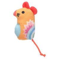 Produktbild von Flamingo Katzenspielzeug Nitz Maus mit Catnip in Orange aus Polyester