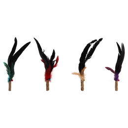 Flamingo Katzenspielzeug Plomo für Katzenangel mit Federn und Glocke – Bild 1 von 7