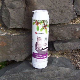 Flamingo Katzenstreu-Deodorant Alpine Fresh 750 g Geruchshemmer für die Katzentoilette – Bild 1 von 3