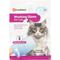 Produktbild von Flamingo Katzenwaschlappen für Kitten in Blau