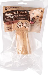 Produktbild von Flamingo Kauknochen Hund Natur Tibiaknochen glutenfrei ohne Zuckerzusatz 120g - 120 g
