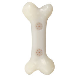 Flamingo Kauspielzeug Knochen aus Nylon mit Huhngeschmack 15 cm – Bild 1 von 1