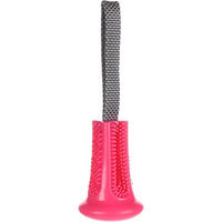 Produktbild von Flamingo Kauspielzeug zur Zahnpflege aus TPR in Fuchsia 24cm - 24 cm