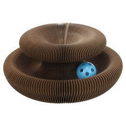 Flamingo Kava Kratzspielzeug für Katzen aus Pappe braun – Bild 1 von 10