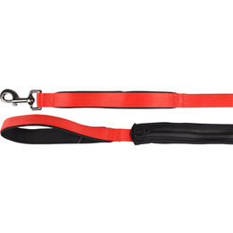 Produktbild von Flamingo Kayga Hundeleine aus Nylon in Rot mit Beutel - 1,6 m