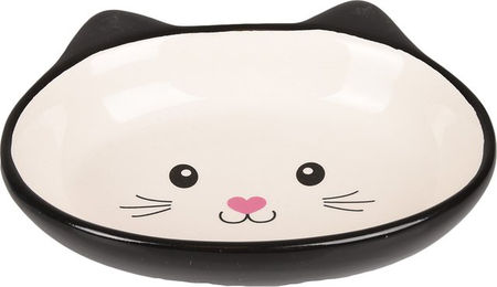 Flamingo Keramik-Futternapf Katze Isa Schwarz 170 ml - 170 ml – Bild 1 von 4