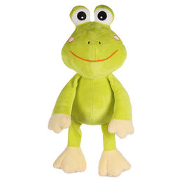 Produktbild von Flamingo Kermi Hundespielzeug Frosch Plüsch Limonengrün Größe L