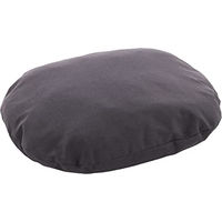 Produktbild von Flamingo Kissen Panama Oval Dunkelgrau 70x56x8cm