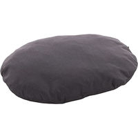 Produktbild von Flamingo Kissen Panama Oval Dunkelgrau 90x66x10cm