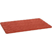 Produktbild von Flamingo Kissen Weimar Rechteck Cognac M für Drahtkäfig aus Memory Foam Braun Orange 85,5x51x2cm