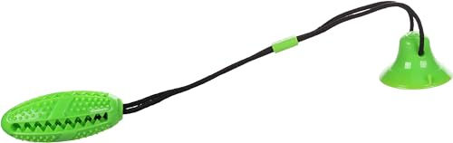 Flamingo Klevo Stick Wurfspielzeug für Hunde mit Saugnapf und Seil Grün aus TPR – Bild 1 von 3