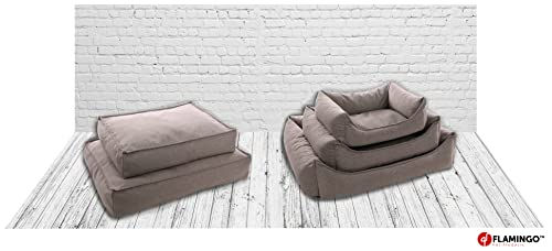 Flamingo Korb Avalon Rechteck Hellgrau Kunststoff 100x80x25cm – Bild 1 von 2