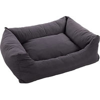 Produktbild von Flamingo Korb Panama Rechteck Dunkelgrau 100x80x30cm aus Kunststoff