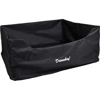 Produktbild von Flamingo Korbhülle Dreambay Rechteck Schwarz 120x95x28cm aus Stoff